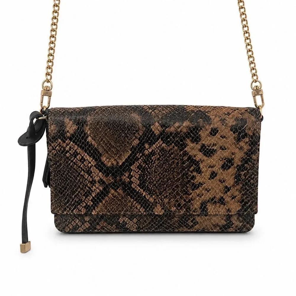 Radley London Lexington Snake Embossed Leather Crossbody Bag